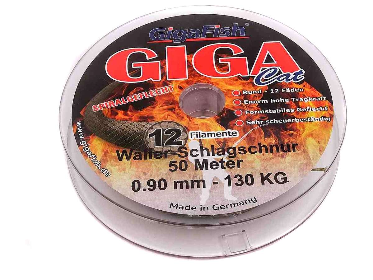 Zeck Snag Leader 0,70mm – 68kg Tragkraft, 50m Schlagschnur Für Wallerangeln