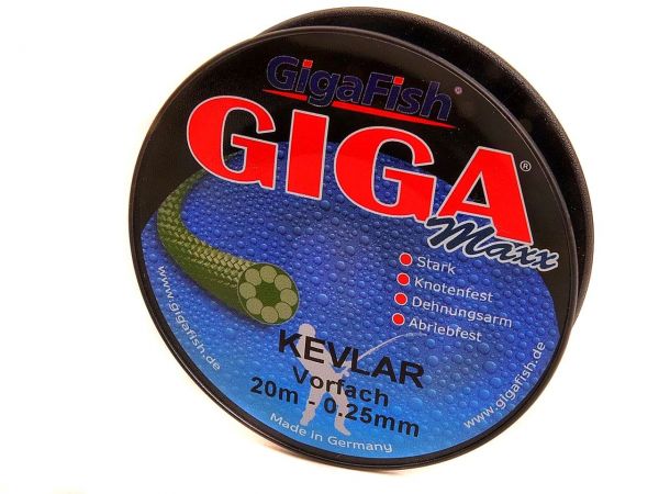 GigaMaxx Kevlar - Angelschnur Raubfisch-Vorfach